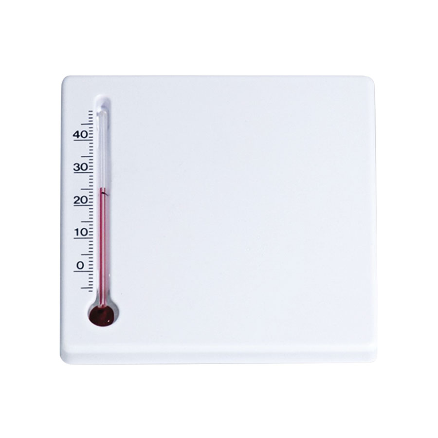 THERMOMÈTRE PUBLICITAIRE CARRÉ 'CALIDITAS'