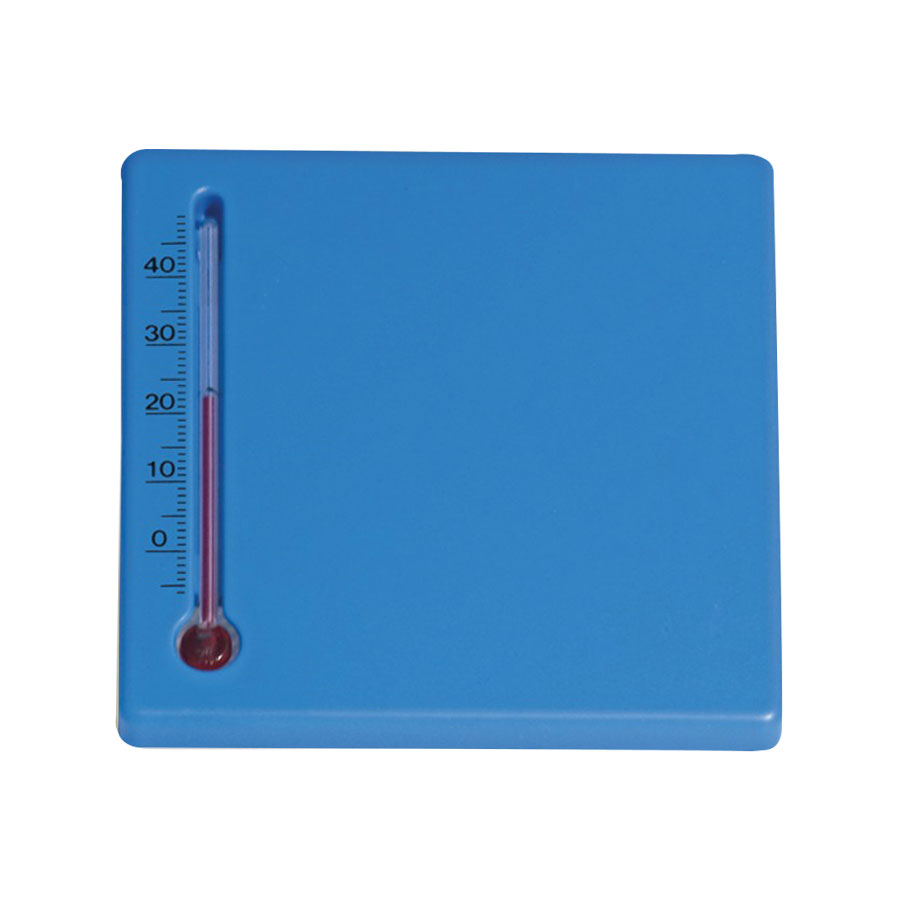 THERMOMÈTRE PUBLICITAIRE CARRÉ 'CALIDITAS'