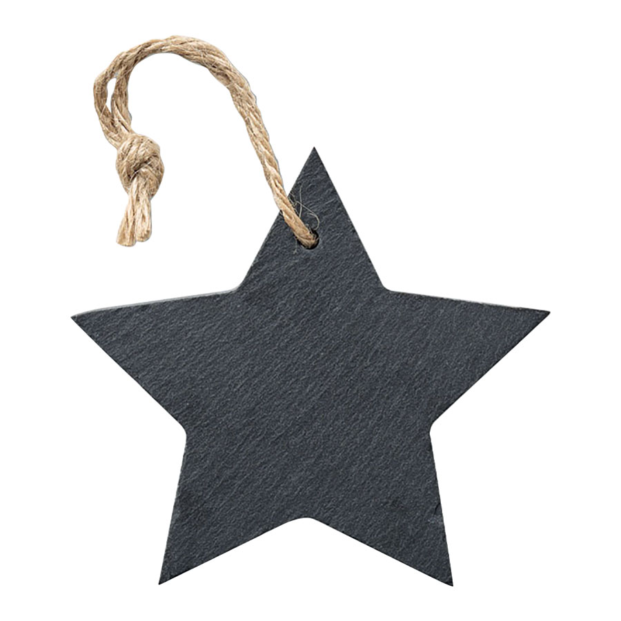 DECORATION DE NOËL EN ARDOISE PUBLICITAIRE 'NARO'