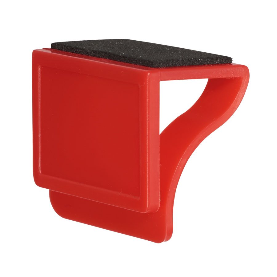 CACHE-CAMERA PUBLICITAIRE AVEC NETTOYEUR D'ÉCRAN 'FENCE'