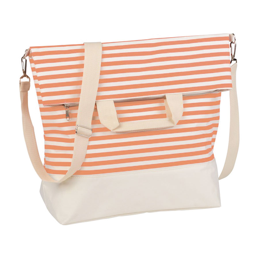 SAC DE PLAGE PERSONNALISABLE MOTIF MARINIÈRE 'MARINA'