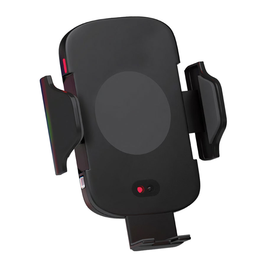 SUPPORT CHARGEUR A INDUCTION 10W PUBLICITAIRE POUR VOITURE AVEC DETECTION AUTOMATIQUE 'MAGIC HOLDER'