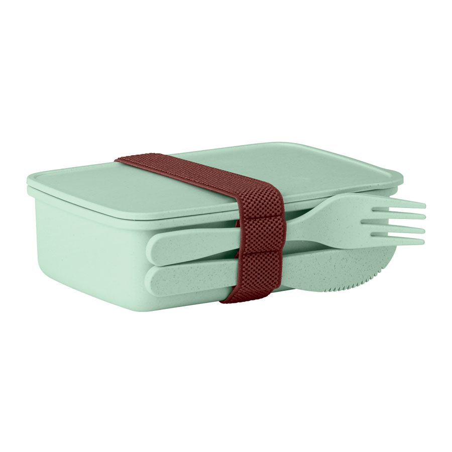 BOÎTE À REPAS EN BAMBOU PUBLICITAIRE 'COMIDA'