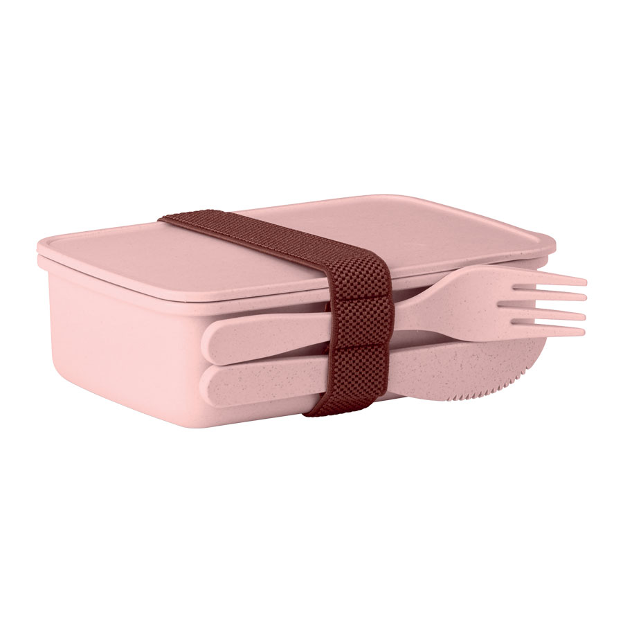 BOÎTE À REPAS EN BAMBOU PUBLICITAIRE 'COMIDA'