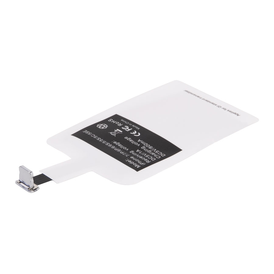 ADAPTATEUR LIGHTNING® PUBLICITAIRE POUR CHARGEUR A INDUCTION