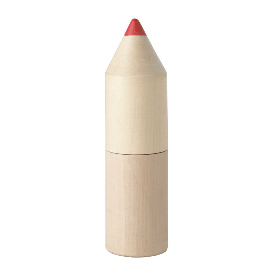 SET DE 12 CRAYONS DE COULEUR EN BOIS PERSONNALISABLE 'ZOE'
