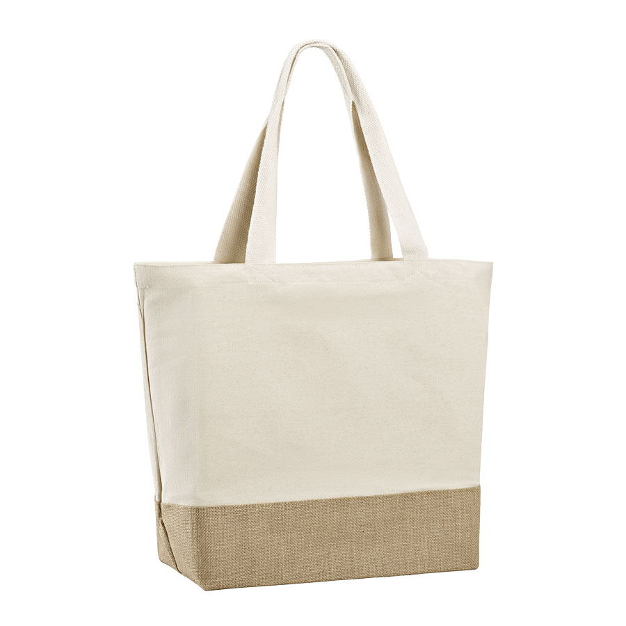 SAC SHOPPING COTON ET JUTE PERSONNALISABLE 'OCONTO'