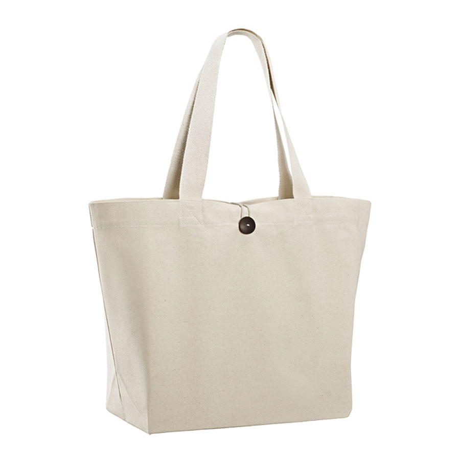 SAC SHOPPING/DE PLAGE EN COTON PERSONNALISABLE 'NILZA'