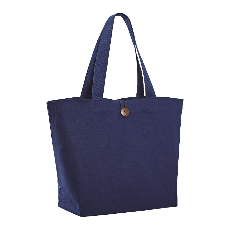 SAC SHOPPING/DE PLAGE EN COTON PERSONNALISABLE 'NILZA'