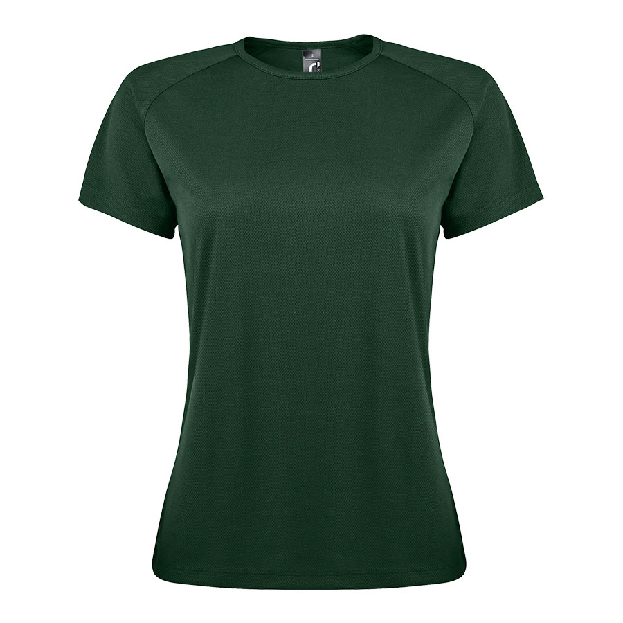 TEE-SHIRT PERSONNALISÉ RESPIRANT FEMME 'SPORTY' 140 GR/M²