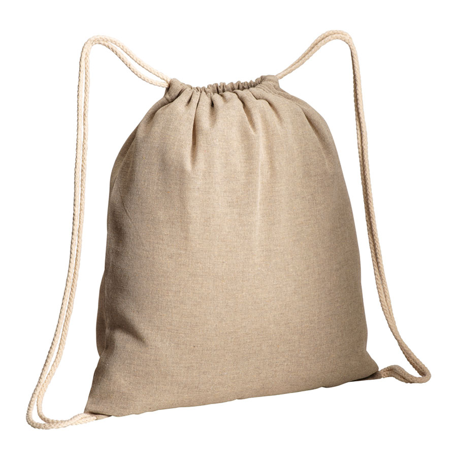 SAC A DOS PERSONNALISABLE EN COTON RECYCLE 'IPORA'