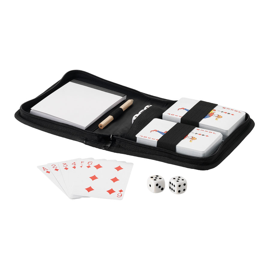 SET DE 2 JEUX DE CARTES PUBLICITAIRE 'PULZO'