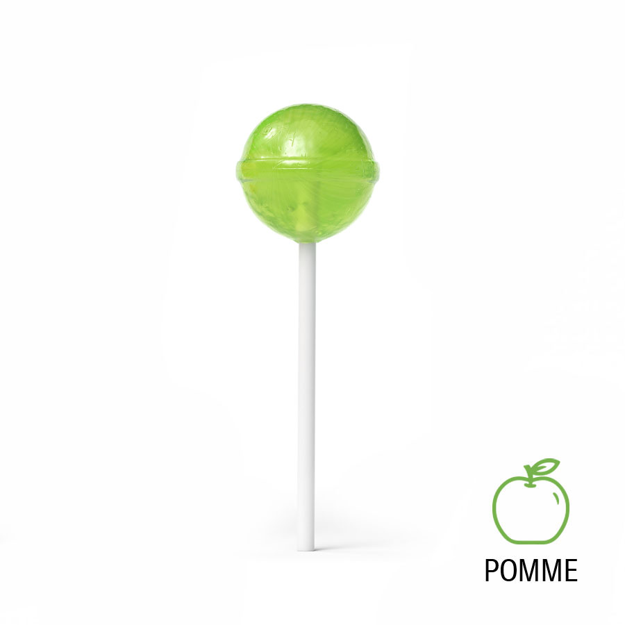 LOT DE 100 SUCETTES BOULES PUBLICITAIRES 'CHIPY'