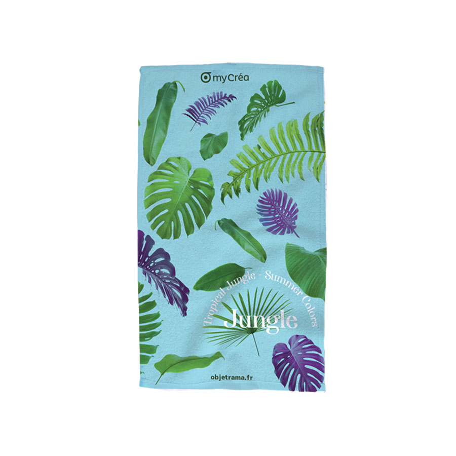 SERVIETTE DE BAIN PUBLICITAIRE 100% PERSONNALISABLE 'MESCO' 70x140 CM