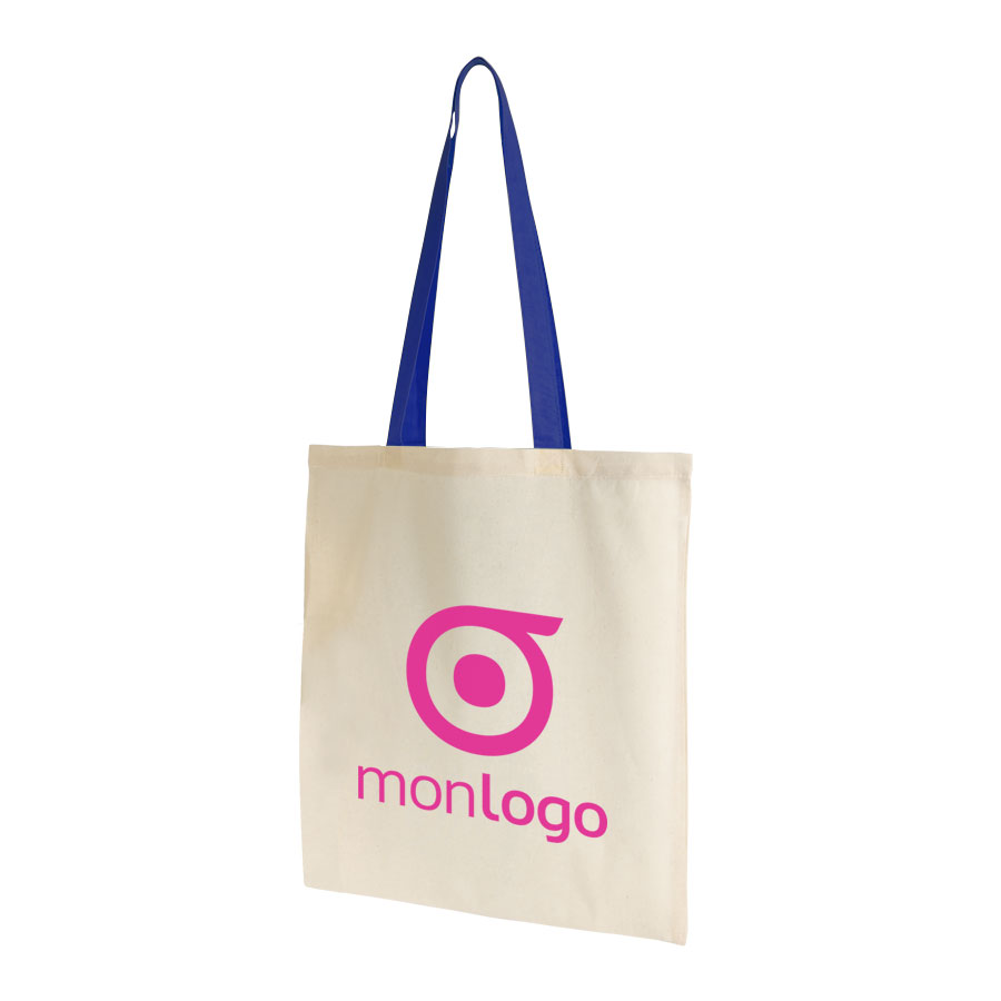 LOT DE 100 SACS SHOPPING COTON ANSES LONGUES 'AURIANA' - EXPEDITION EXPRESS 72H