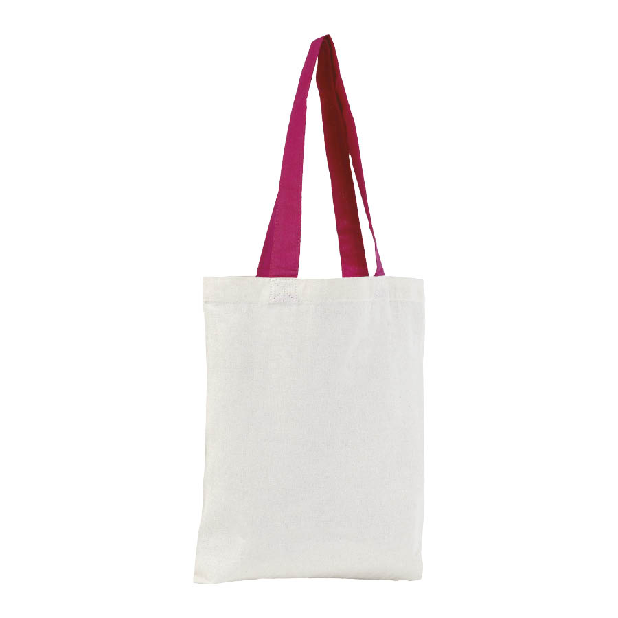 LOT DE 100 SACS SHOPPING PUBLICITAIRES COTON ANSES LONGUES 'MINI AURIANA' 130 GR/Mé - EXPEDITION EXP