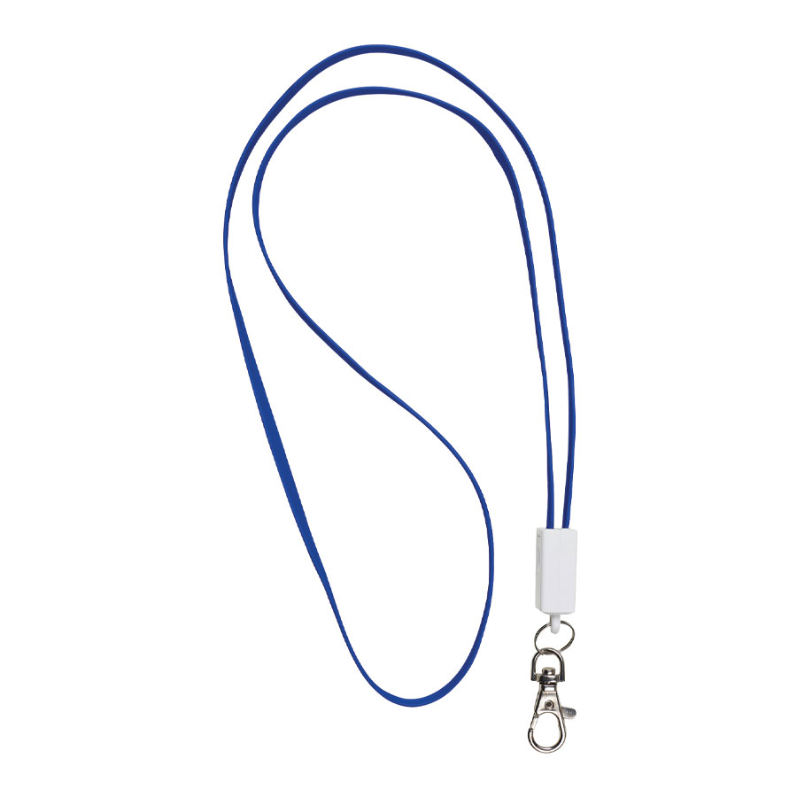 CÂBLE TOUR DE COU MICRO-USB/LIGHTNING® PUBLICITAIRE 'KOVACO'