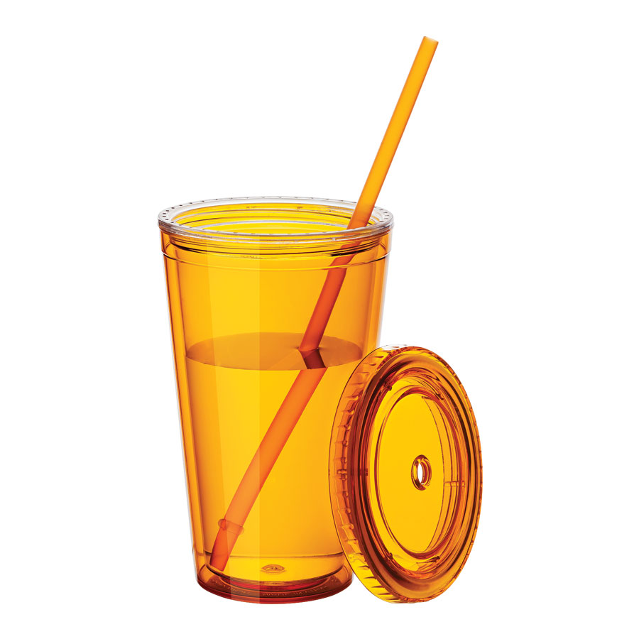 GOBELET AVEC PAILLE PUBLICITAIRE 'MASON'