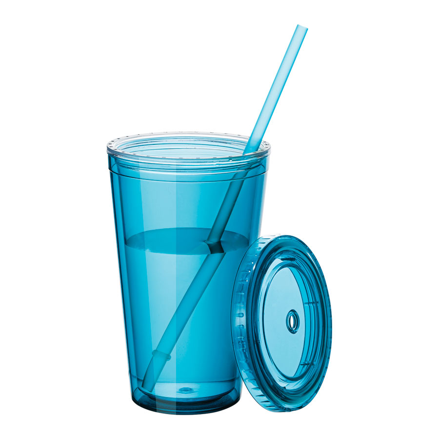 GOBELET AVEC PAILLE PUBLICITAIRE 'MASON'