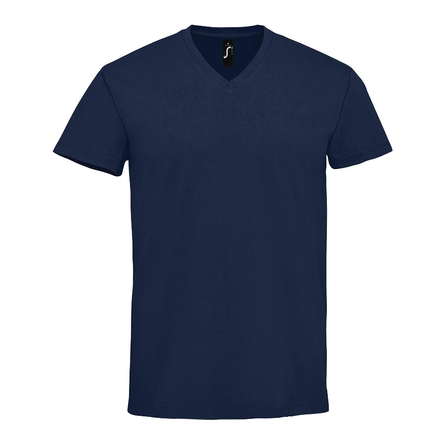 TEE-SHIRT HOMME PUBLICITAIRE COL V 'IMPERIAL V'