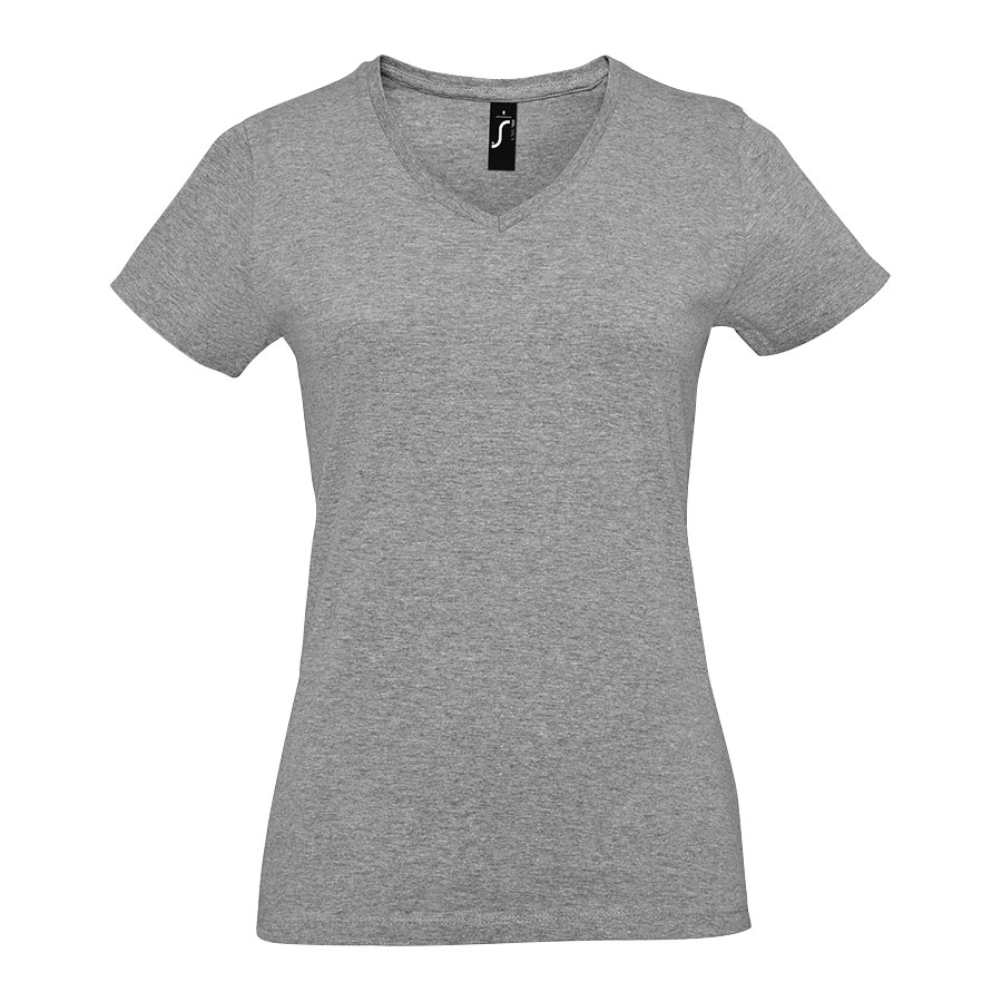TEE-SHIRT FEMME PUBLICITAIRE COL V 'IMPERIAL V'
