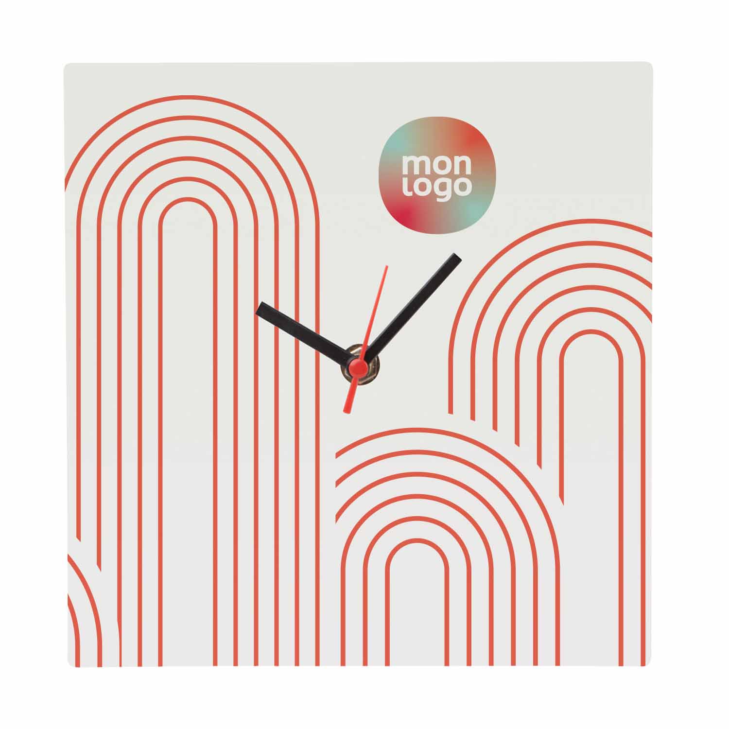 HORLOGE MURALE PUBLICITAIRE 'TIMY'