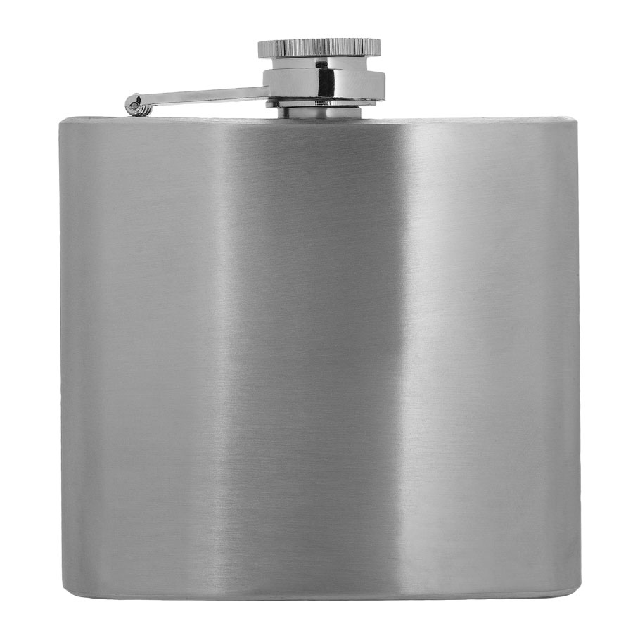 FLASQUE PERSONNALISABLE EN ACIER 'KARA'