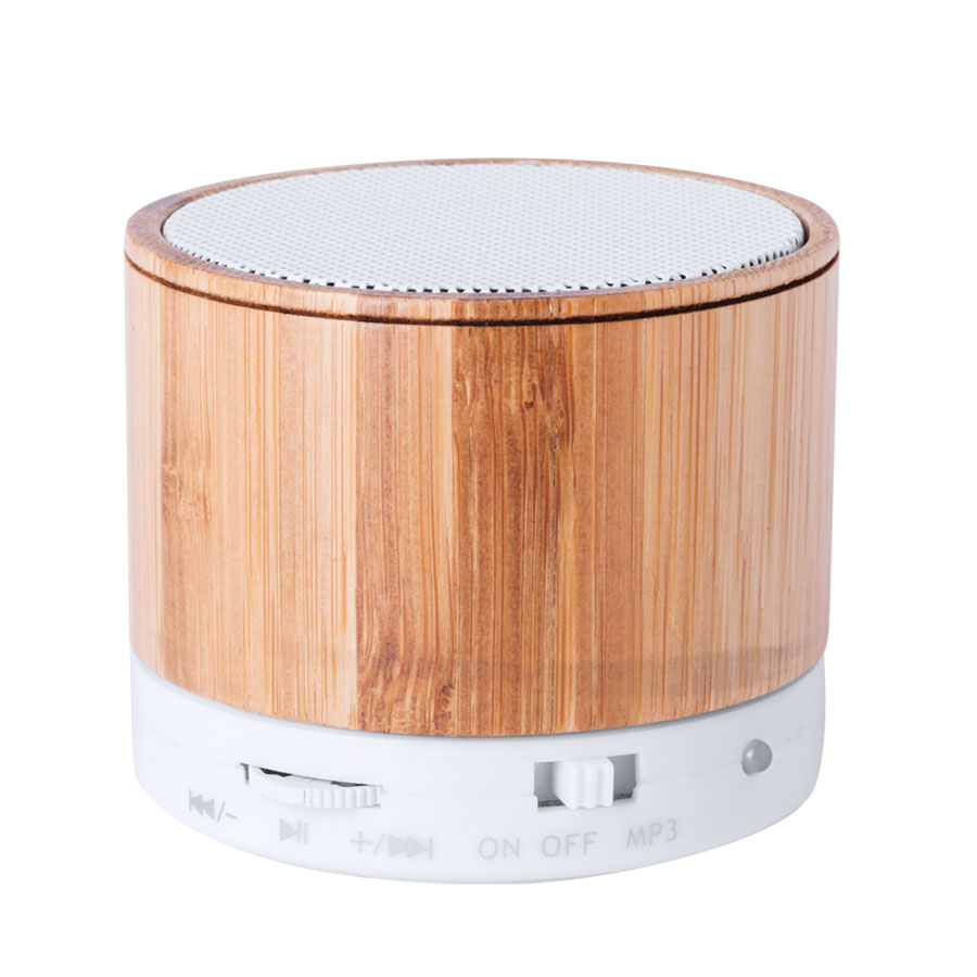 ENCEINTE BLUETOOTH® 3W PERSONNALISABLE EN BOIS 'NOVAWOOD'