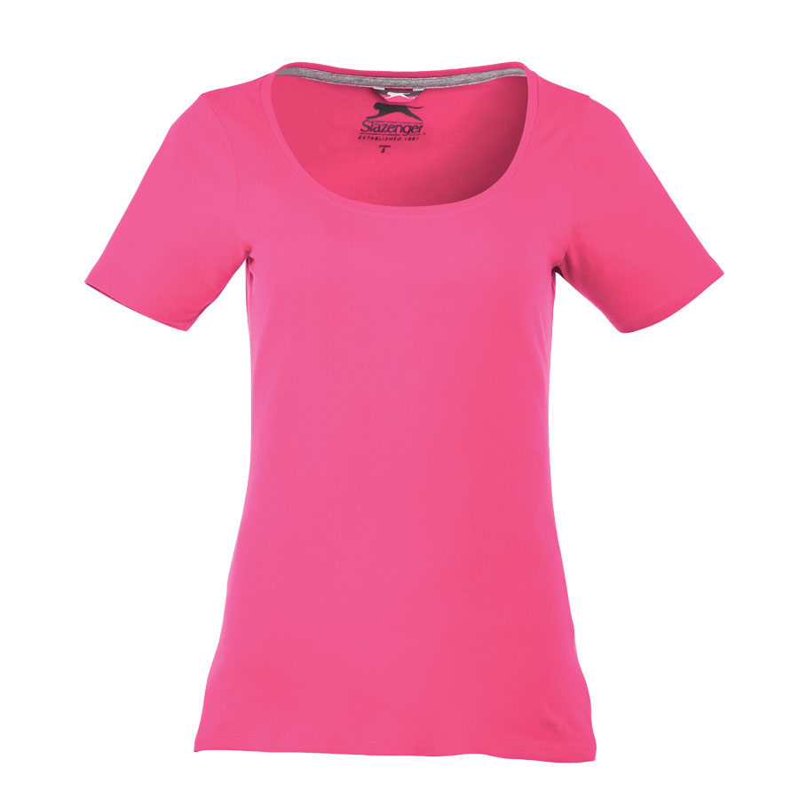 TEE-SHIRT FEMME COL LARGE SLAZENGER® 'BOSEY'