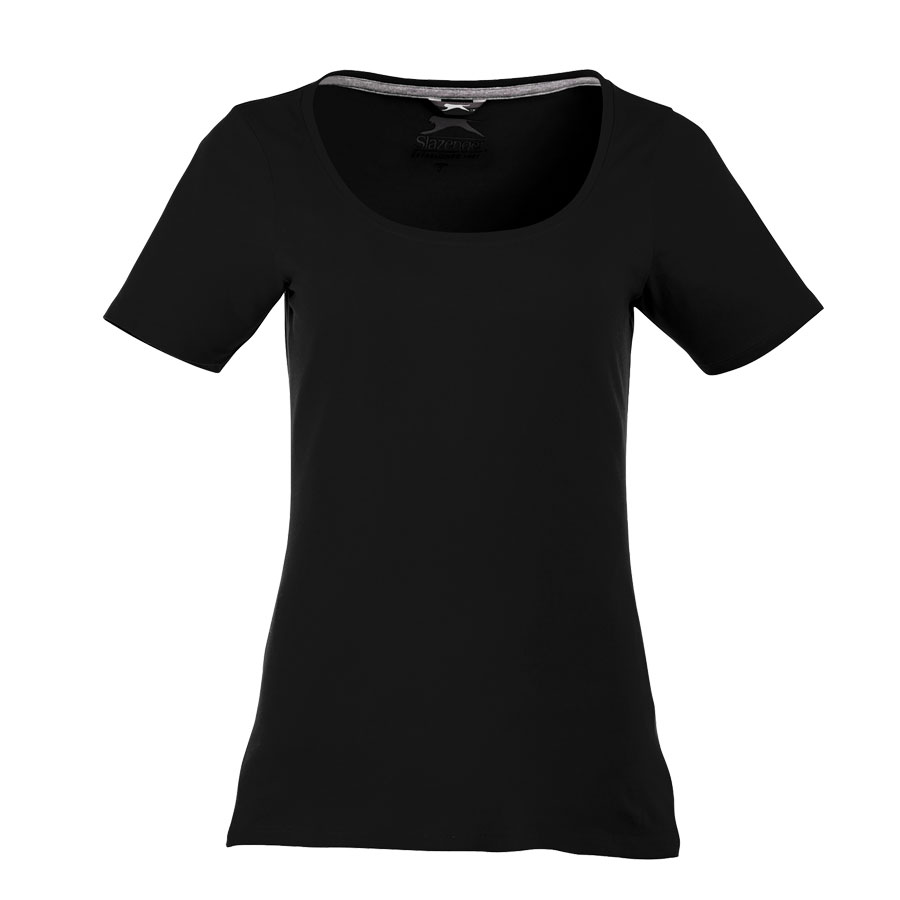 TEE-SHIRT FEMME COL LARGE SLAZENGER® 'BOSEY'
