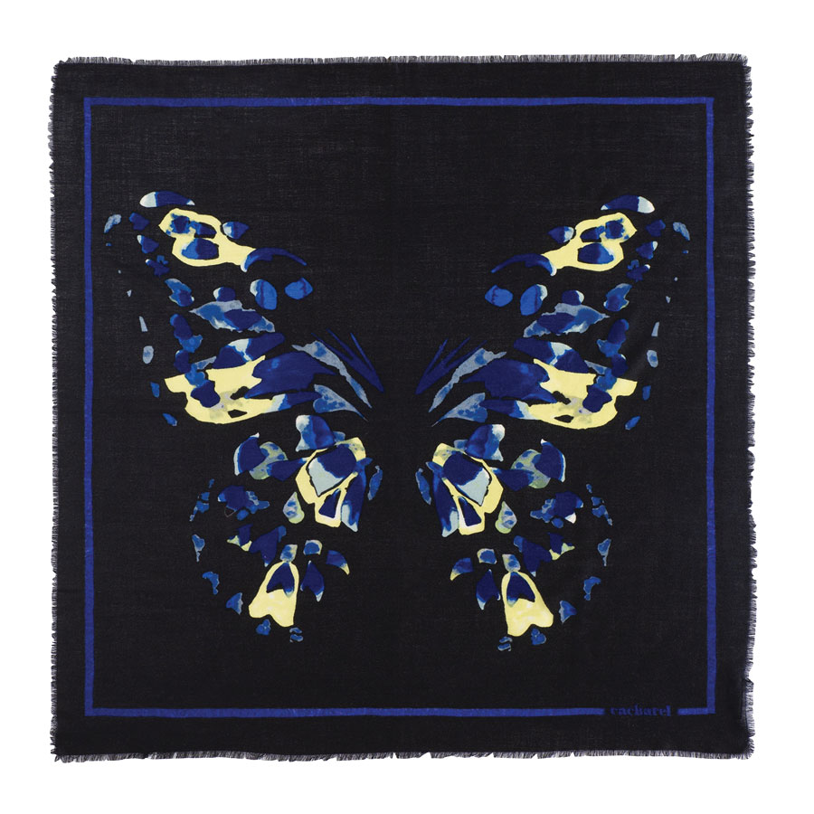 FOULARD EN LAINE CACHAREL® 'MADELEINE'