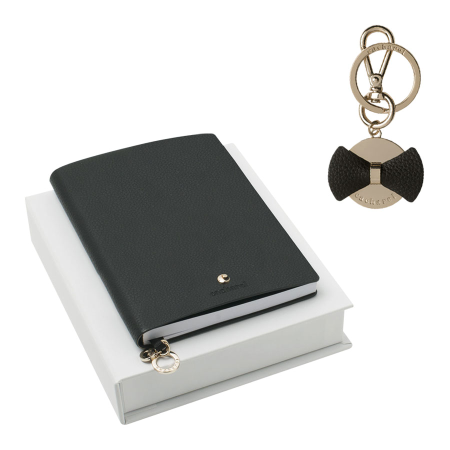 COFFRET CARNET ET PORTE-CLÉS CACHAREL® 'BEAUBOURG'