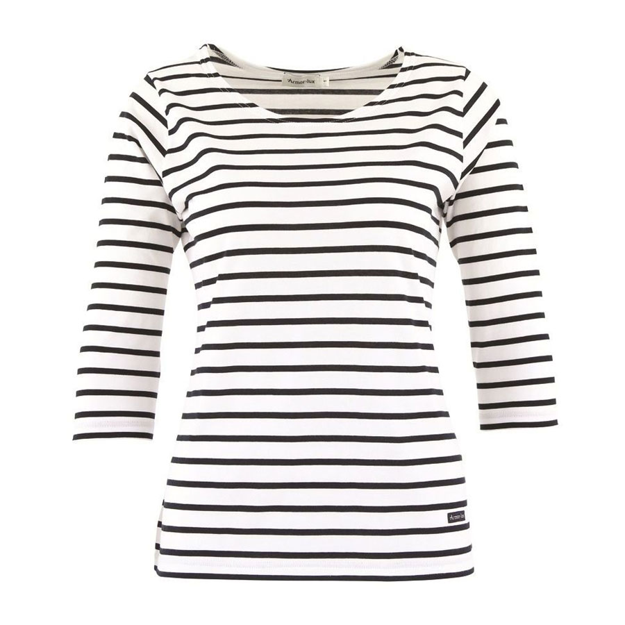 MARINIÈRE FEMME MANCHES 3/4 ARMOR LUX® 'CAP'