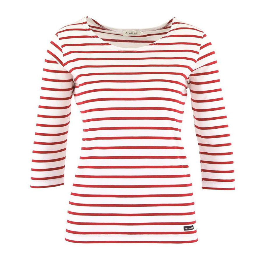 MARINIÈRE FEMME MANCHES 3/4 ARMOR LUX® 'CAP'