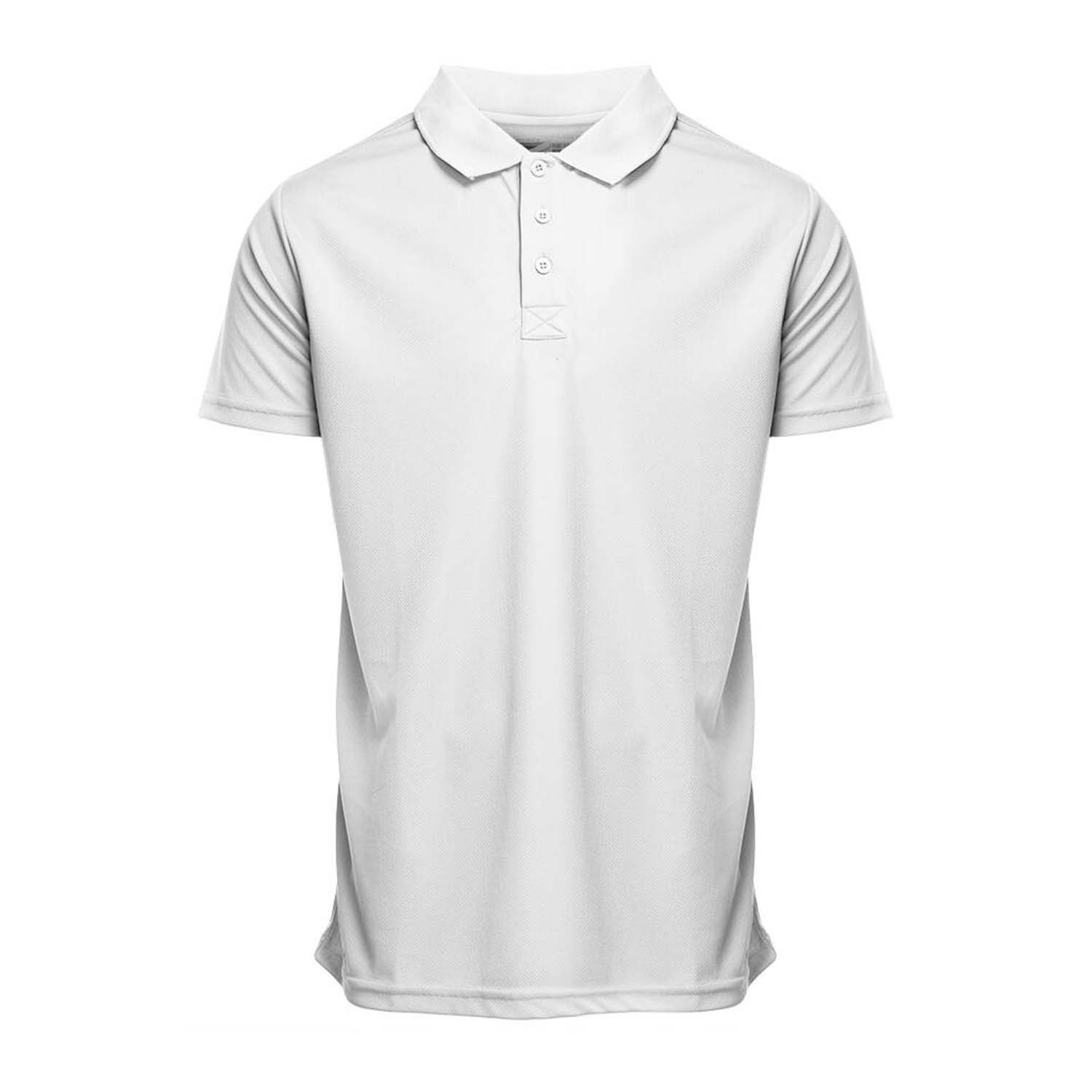 POLO RESPIRANT HOMME PEN DUICK® BLANC 'FIRST' 140G/M²