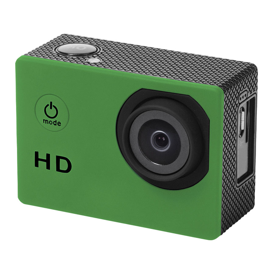 CAMÉRA DE SPORT HD PERSONNALISÉE AVEC 11 ACCESSOIRES 'SPORTCAM'