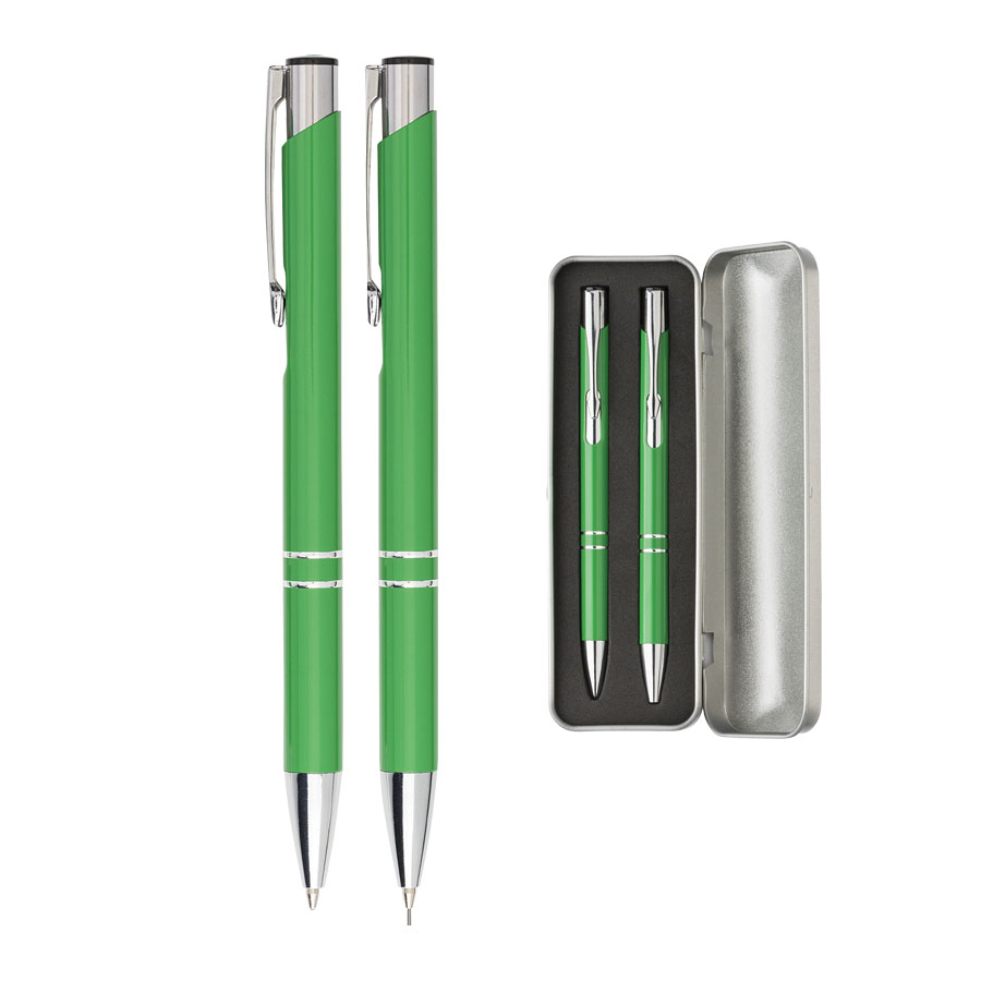 PARURE STYLO BILLE ET PORTE-MINES PUBLICITAIRE 'OLEG'