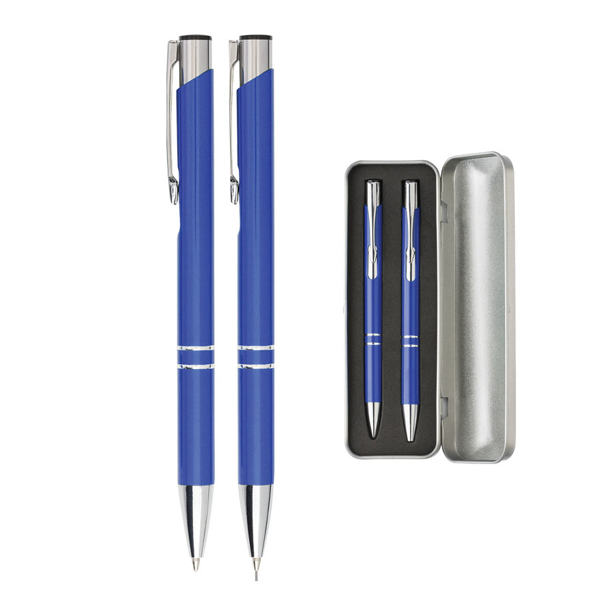 PARURE STYLO BILLE ET PORTE-MINES PUBLICITAIRE 'OLEG'