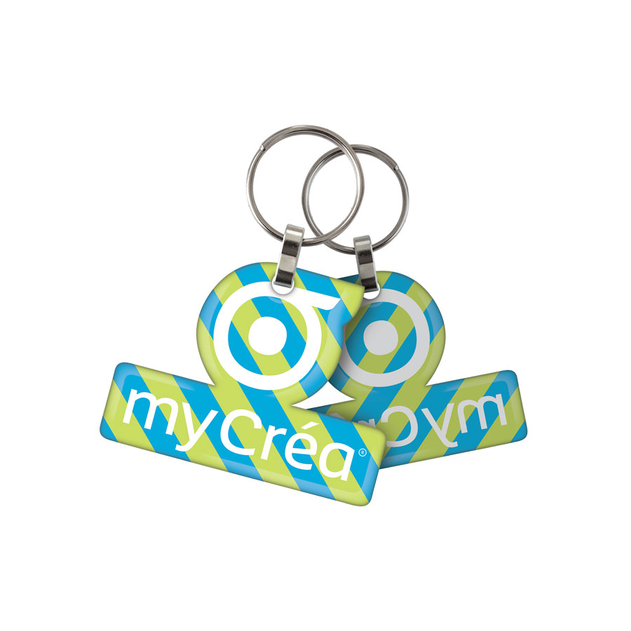 PORTE-CLÉS SUR MESURE EN DOMING 'IRIVO'