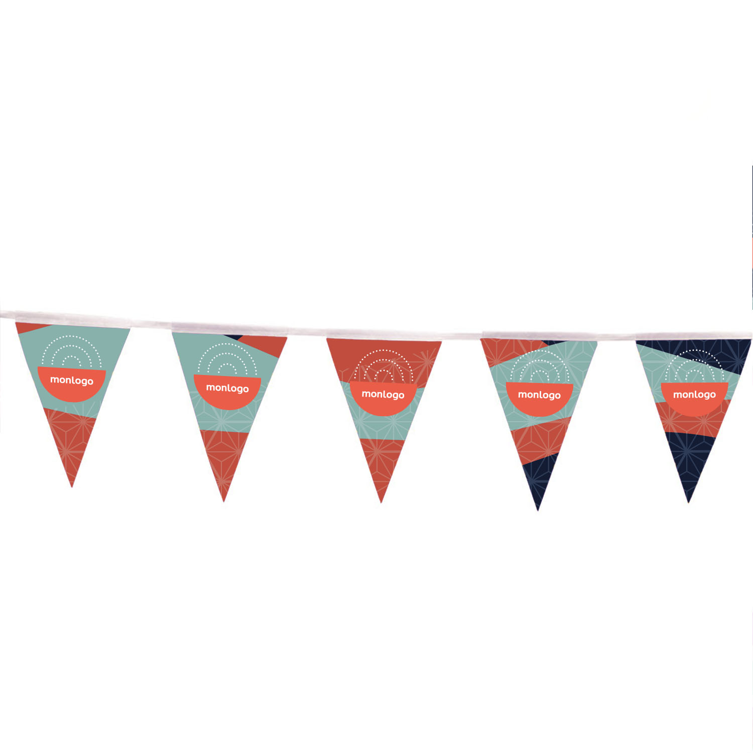 GUIRLANDE DE FANION PUBLICITAIRE 'FESTA'