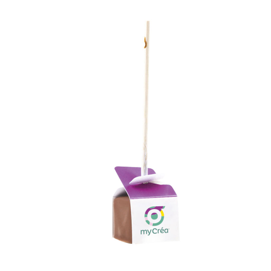 BATON DE CHOCOLAT AU LAIT PUBLICITAIRE'CHOCOSTICK'