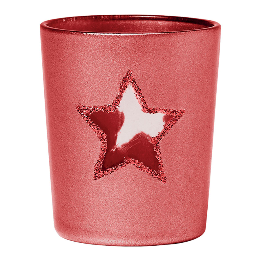 BOUGEOIR EN VERRE PERSONNALISABLE 'SHINNY'