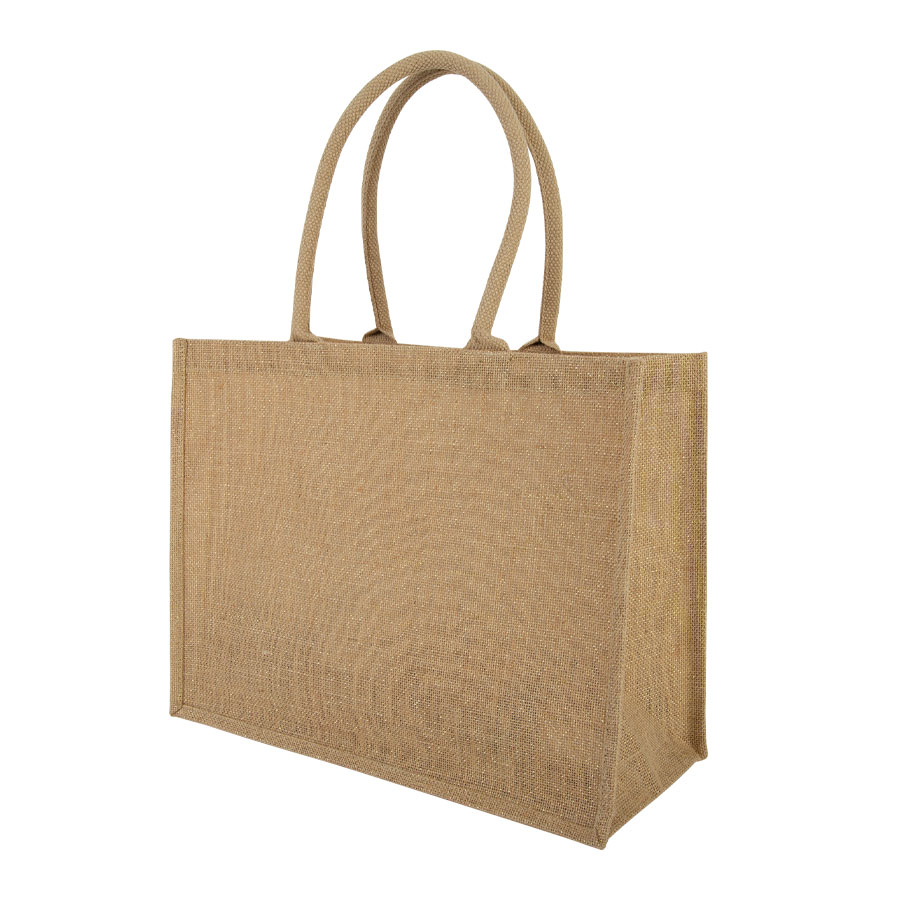 CABAS SHOPPING EN JUTE PUBLICITAIRE 'CORTINA'