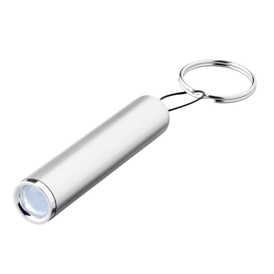 PORTE-CLÉS PROMOTIONNEL LAMPE LOGO LUMINEUX 'ILUMELA'