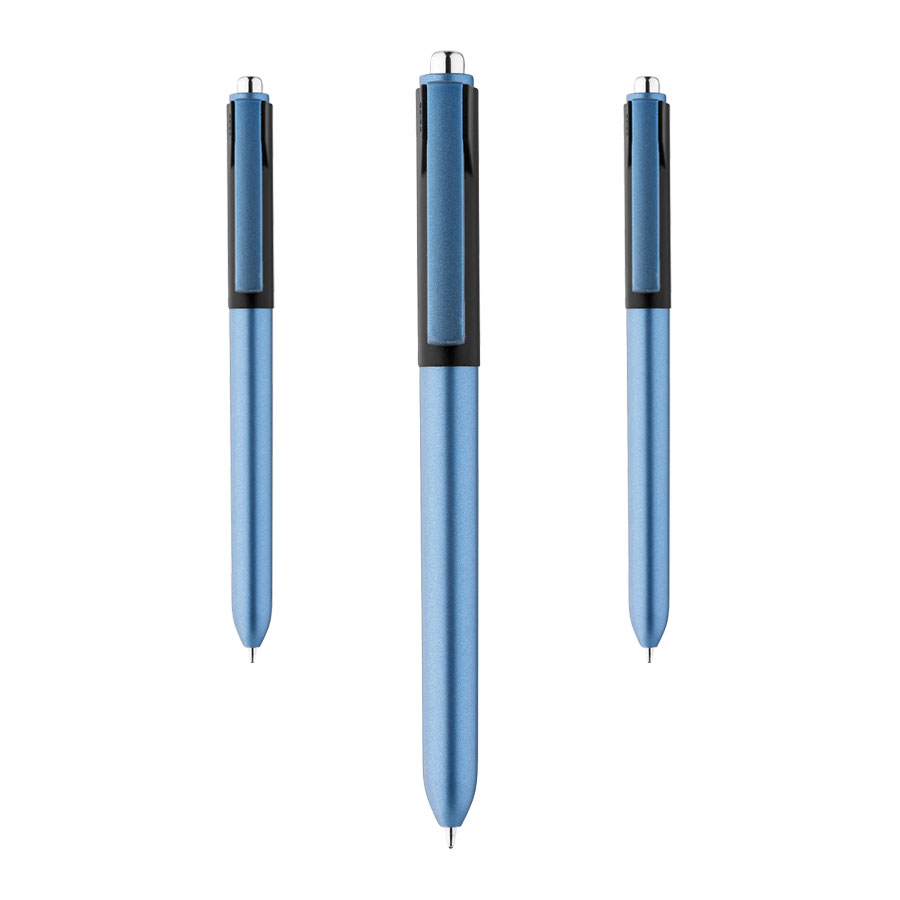 LOT DE 500 STYLOS A BILLE AVEC FINITION SATINÉE EFFET MÉTAL 'PRAYA'