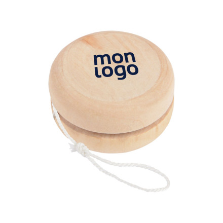 YO YO EN BOIS PUBLICITAIRE 'SATURNIN'