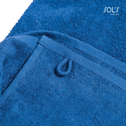 SERVIETTE DE BAIN PUBLICITAIRE 70X140 CM 'ISLAND' COULEUR