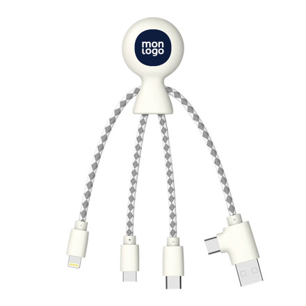 Cable De Charge Publicitaire 5 En 1 Xoopar Mr Bio Ecolo Objetrama
