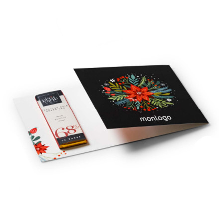 Carte De Voeux Pub Avec Chocolat Barchoco Objetrama