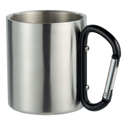 MUG PERSONNALISABLE EN INOX 'MACKENZIE' - noir